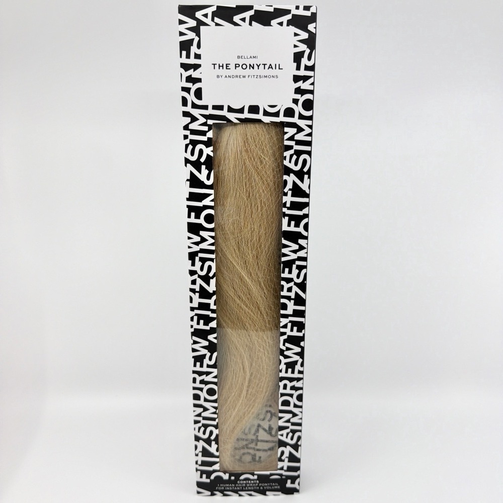 BELLAMI The Ponytail 20" Dirty Blonde 100g NEW Sealed Human Remy Hair Extension